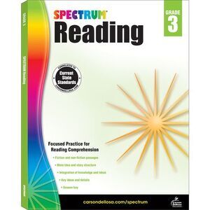 Spectrum Reading Workbook, Grade 3: Volume 22 -- Spectrum